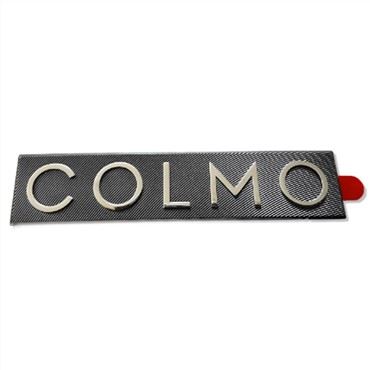 3D Electroorm Metal Logo Sticker